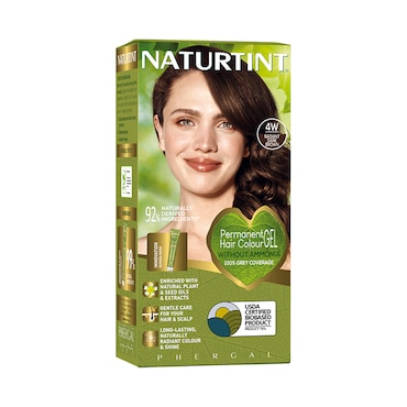 Naturtint Permanent Hair Colour Gel 4W (Radiant Dark Brown) image 1