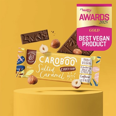 Caroboo Salted Caramel Flavour Carob Bar 35g image 3