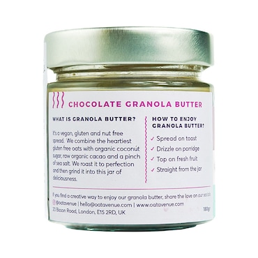 Oat Avenue Chocolate Granola Butter 180g image 2