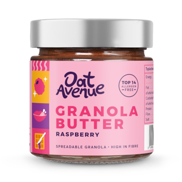 Oat Avenue Raspberry Granola Butter 180g image 1