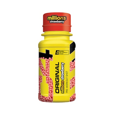 C4 Pre-Workout Shots Millions Strawberry 12 x 60ml image 1