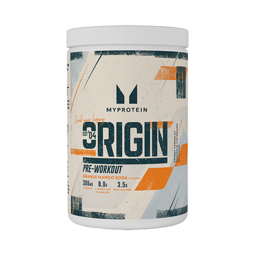 Myprotein Origin Pre-Workout Orange Mango Soda 600g