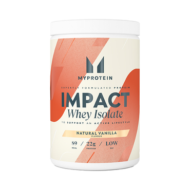Myprotein Impact Whey Isolate Natural Vanilla 480g