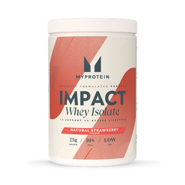 Review of Myprotein Impact Whey Isolate Natural Strawberry 480g