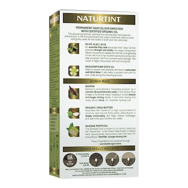 Naturtint Permanent Hair Colour 8A (Ash Blonde) image 5