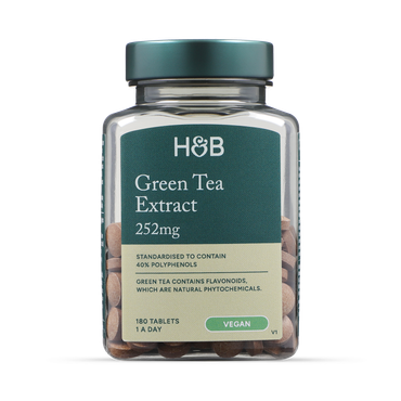 Holland & Barrett Green Tea Extract 315mg 180 Tablets
