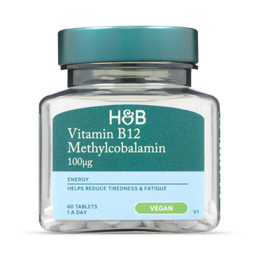 Holland & Barrett Vitamin B12 100ug 60 Tablets