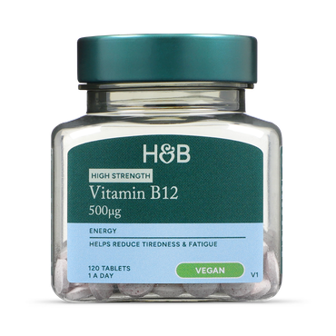 Review of Holland & Barrett Vitamin B12 + Cyanacobalamin 500ug 120 Tablets
