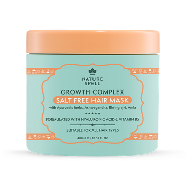 Review of Nature Spell Growth Complex Salt Free Hair Mask 400ml
