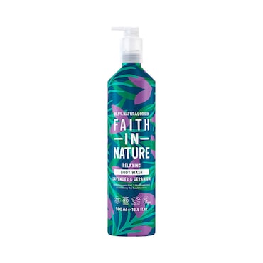 Faith in Nature Lavender & Geranium Body Wash - 500ml Metal image 1