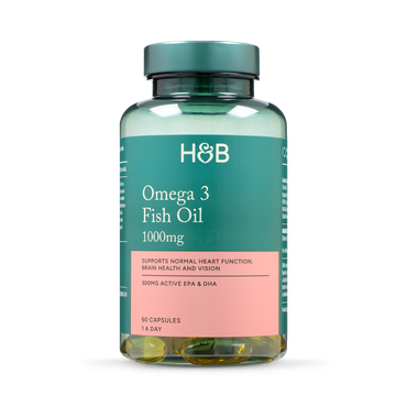 Holland & Barrett Omega 3 Fish Oil 1000mg 60 Capsules