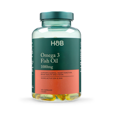 Review of Holland & Barrett Omega 3 Fish Oil 1000mg 120 Capsules