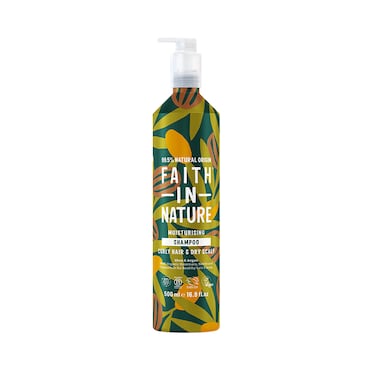 Faith in Nature Shea & Argan Shampoo - 500ml Aluminium image 1