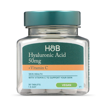 Review of Holland & Barrett High Strength Hyaluronic Acid 50mg 30 Tablets