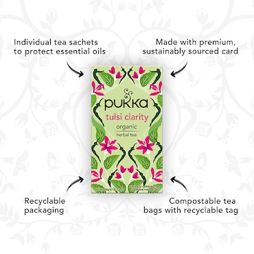 Pukka Tulsi Clarity 20 Tea Bags image 3