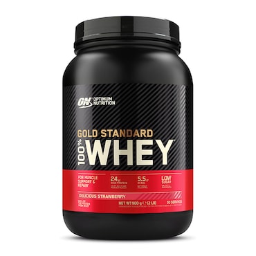 Optimum Nutrition Gold Standard 100% Whey Protein Strawberry 900g image 1