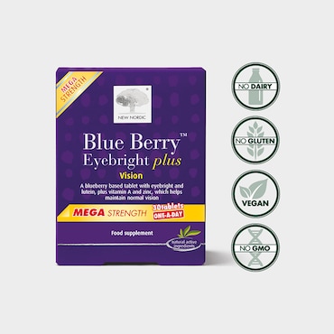 New Nordic BlueBerry Eyebright Plus One-a-Day 30 Tablets image 3