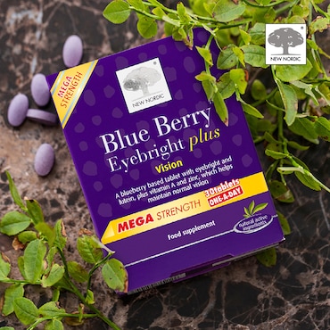 New Nordic BlueBerry Eyebright Plus One-a-Day 30 Tablets image 4