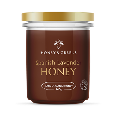 Honey & Greens Organic Lavender Honey 240g