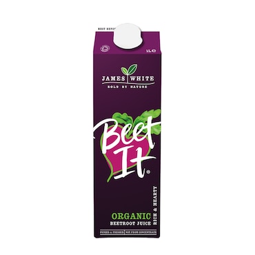 James White Drinks Beet It Organic Beetroot Juice 1L image 1
