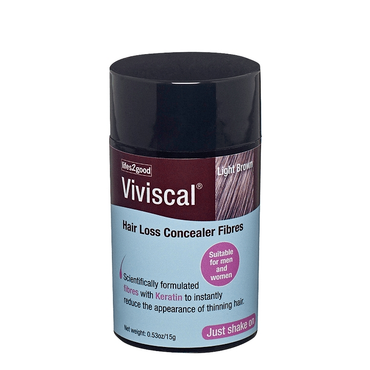 Review of Viviscal Hair Loss Concealer Fibres Light Brown
