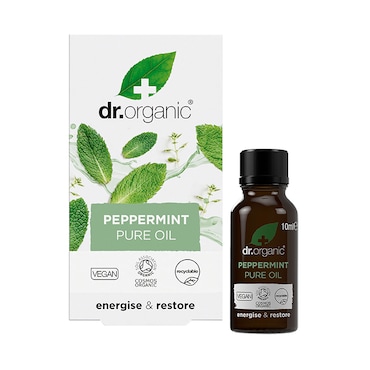 Dr Organic Peppermint Pure Oil 10ml image 1