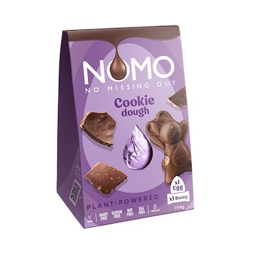 NOMO Cookie Dough Chocolate Easter Egg & Bunny 155g image 1