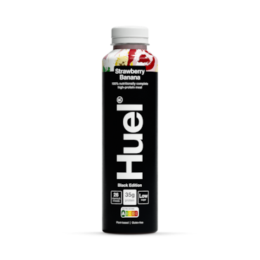 Huel Black Edition 100% Nutritionally Complete Meal Strawberry & Banana 500ml
