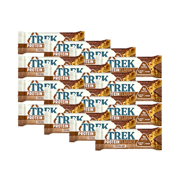 Trek Cocoa Oat Protein Flapjacks 16x 50g