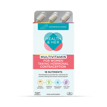Review of Health & Her Contraceptive Multivitamin Support 60 Tablets
