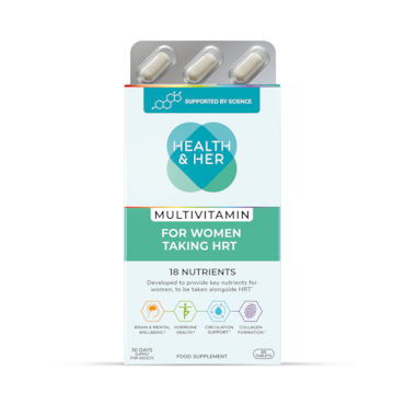 Health & Her HRT Multivitamin Support 60 Tablets