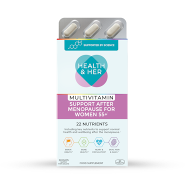 Health & Her Women 55+ Multivitamin Support 60 Tablets