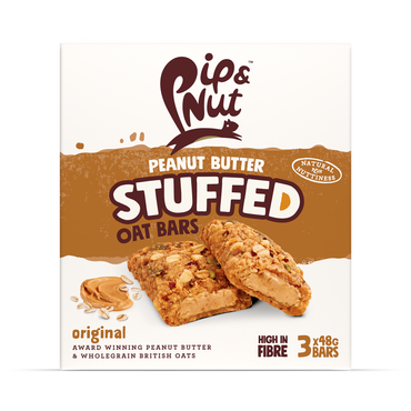 Review of Pip & Nut Peanut Butter Stuffed Original Oat Bars 3x 48g