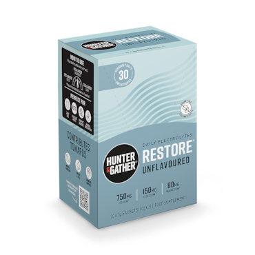 Restore Electrolytes Unflavoured 30 x 3g Sachet