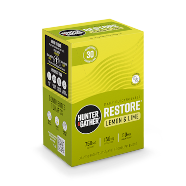 Restore Electrolytes Lemon & Lime 30 x 5.1g Sachet