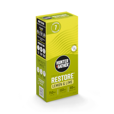 Restore Electrolytes Lemon & Lime 7 x 5.1g Sachet