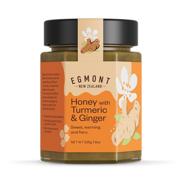 Egmont Honey Turmeric & Ginger Honey 225g