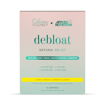 Applied Nutrition Coleen Rooney Debloat Lemon, Ginger & Turmeric 14 x  9.1g Sachets