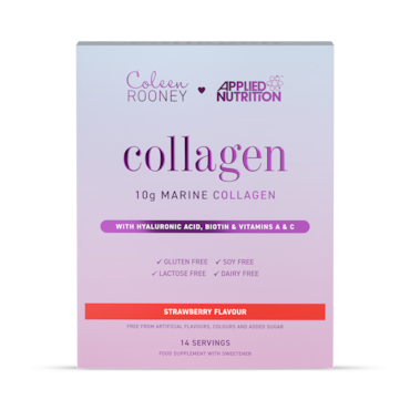 Applied Nutrition Coleen Rooney Marine Collagen 10,000mg Strawberry  Flavour 14 x 12.5g Sachets