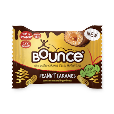 Bounce Chocolate Coated Peanut Caramel Protein Ball 40g