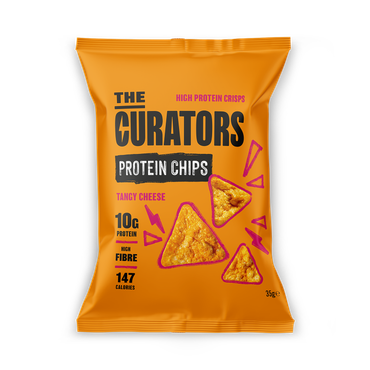 The Curators High Protein Tangy Cheese Crisps 35g