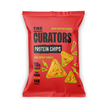 The Curators High Protein Thai Sweet Chilli Chips 35g