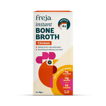 Freja Instant Bone Broth Chicken 4x 15g