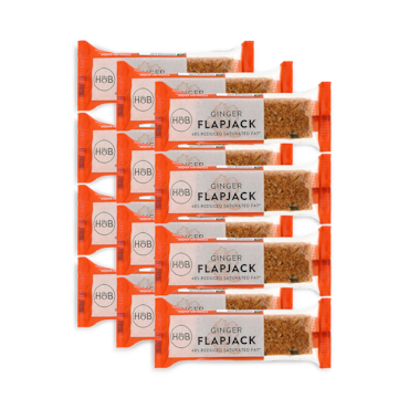 Holland & Barrett Ginger Flapjack 12x 80g