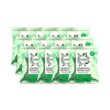 Holland & Barrett Pepper & Courgette Chips 12x 16g