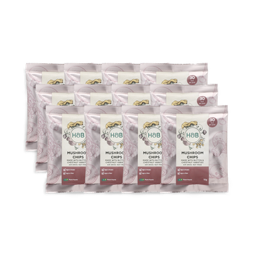 Holland & Barrett Mushroom Chips 12x 10g