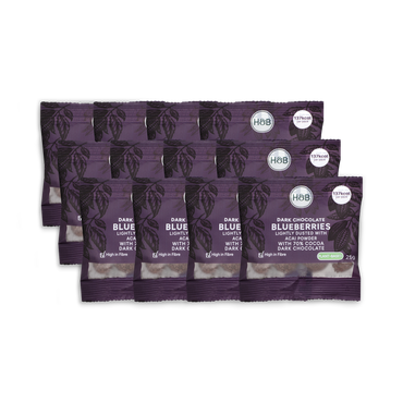 Holland & Barrett Dark Chocolate Blueberries 12x 25g