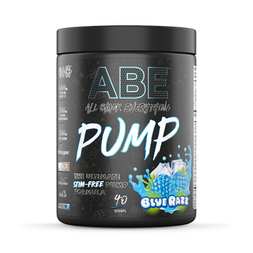 ABE Pump Pre Workout Powder Blue Razz 500g