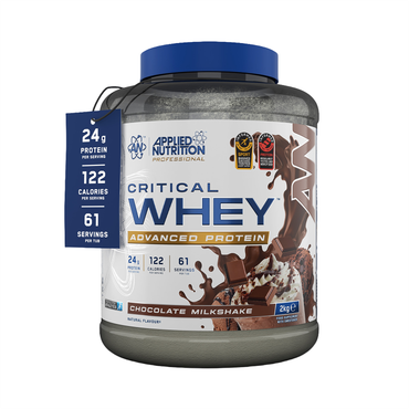 Review of Applied Nutrition Critical Whey Professional Protein Chocolate Milkshake 2kg (67 Servings)