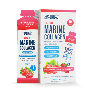 Liquid Marine Collagen Strawberry Raspberry 10 Gels